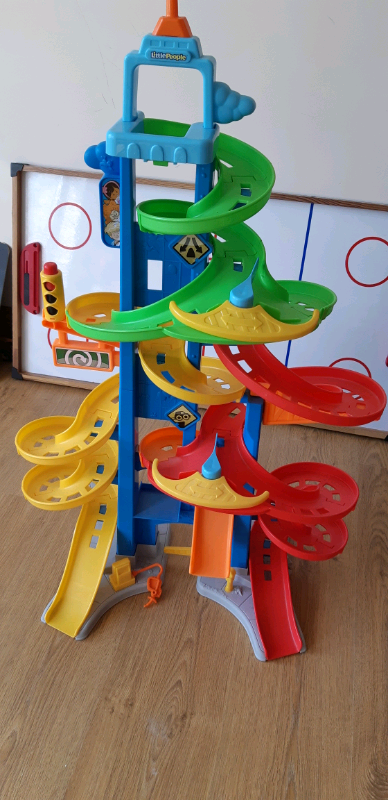 little people car tracks